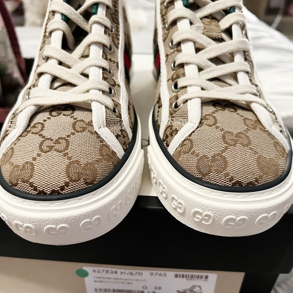 Brand new Gucci GG sneakers size 38 - Picture 1 of 10